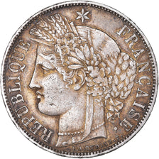 Coin, France, Cérès, 5 Francs, 1870, Paris, EF(40-45), Silver, KM:819