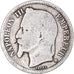 Monnaie, France, Napoleon III, Napoléon III, Franc, 1869, Strasbourg, B+