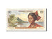 Banknot, Antyle Francuskie, 10 Francs, 1964, Undated, KM:8b, VF(20-25)