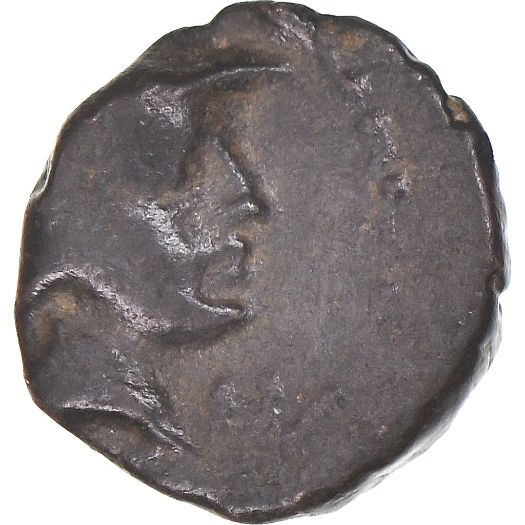 Münze, Massalia, Bronze au taureau, c. 121-49 AC., Marseille, S, Bronze