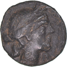 Münze, Massalia, Bronze au taureau, c. 121-49 AC., Marseille, S+, Bronze