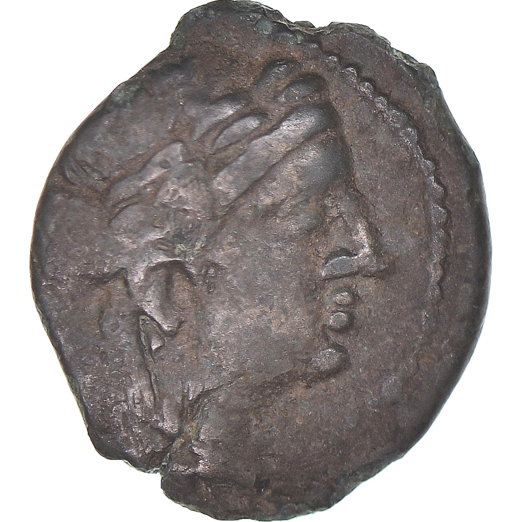 Moeda, Massalia, Bronze au taureau, c. 121-49 AC., Marseille, EF(40-45), Bronze