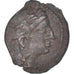 Moeda, Massalia, Bronze au taureau, c. 121-49 AC., Marseille, EF(40-45), Bronze