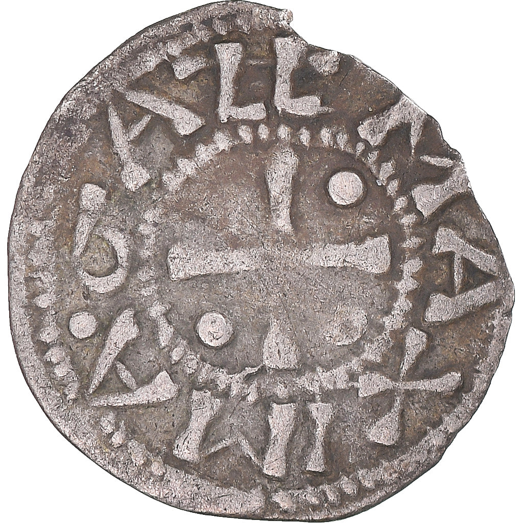 Coin, France, Dauphiné, Anonymous, Archevêché de Vienne, Denarius, Vienne
