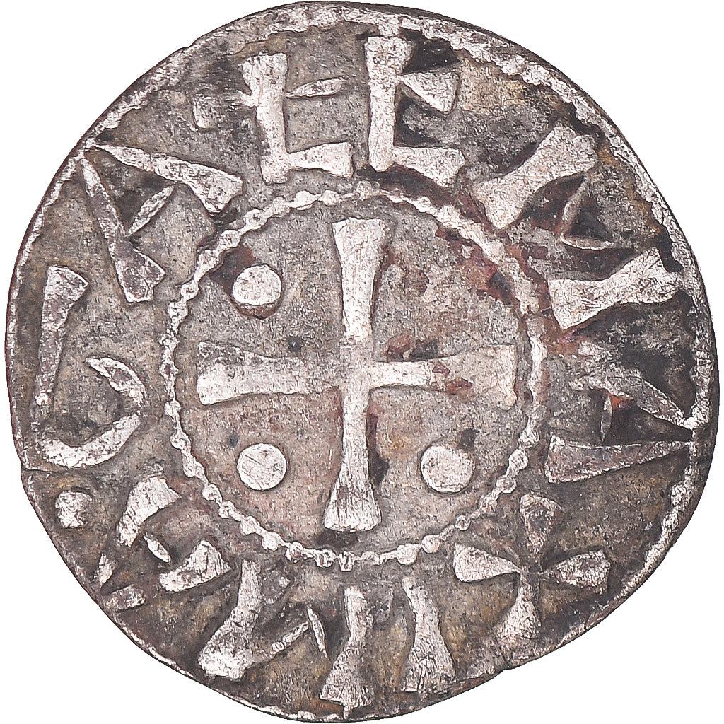 Coin, France, Dauphiné, Anonymous, Archevêché de Vienne, Denarius, Vienne