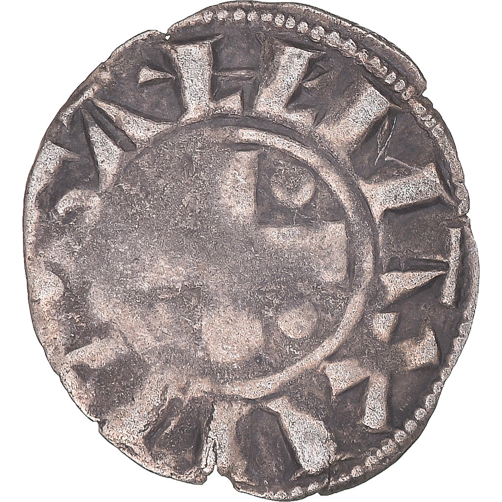 Coin, France, Dauphiné, Anonymous, Archevêché de Vienne, Denarius, Vienne