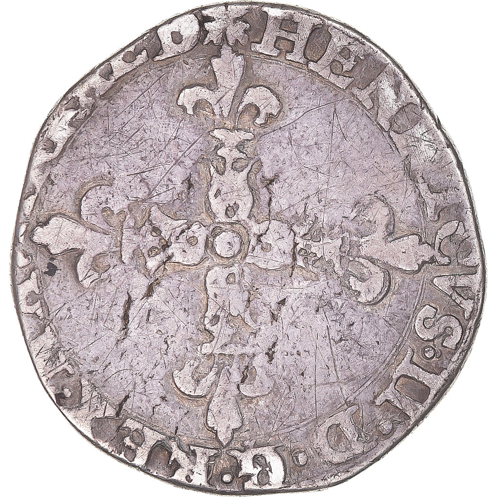 Coin, France, NAVARRE-BEARN, Henri III de Navarre, 1/4 Ecu, 1584, Morlaas