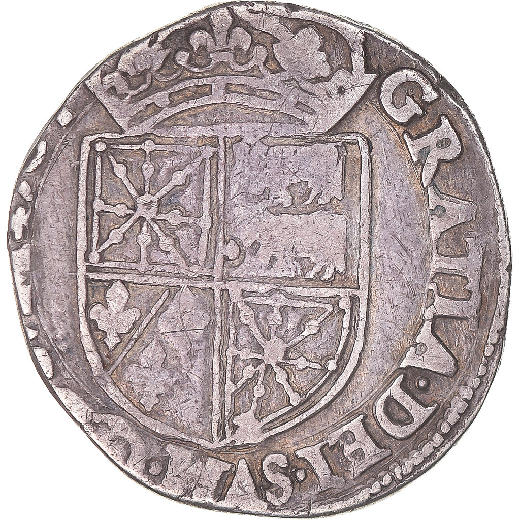 Coin, France, NAVARRE-BEARN, Henri III de Navarre, 1/4 Ecu, 1584, Morlaas