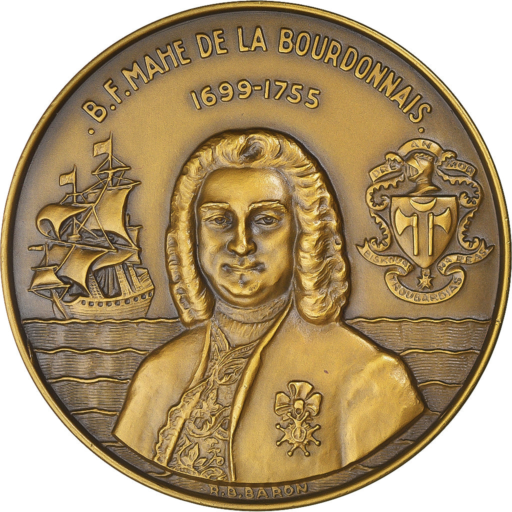 France, Medal, Compagnie des Messageries Maritimes, La Bourdonnais, Shipping