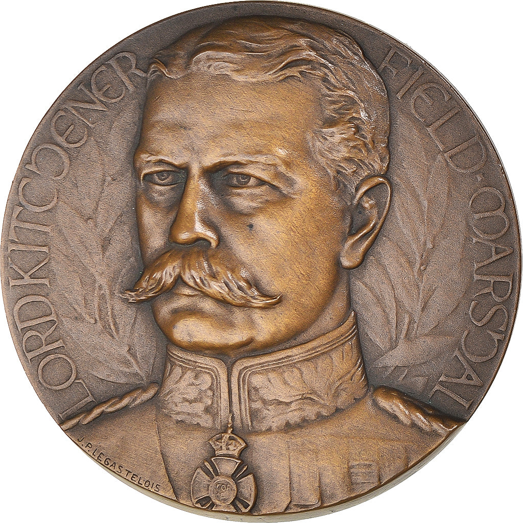 Royaume-Uni, Médaille, Hommage à Lord Kitchener, WAR, undated (1916)