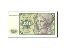 Banknote, GERMANY - FEDERAL REPUBLIC, 20 Deutsche Mark, 1980, 1980-01-02