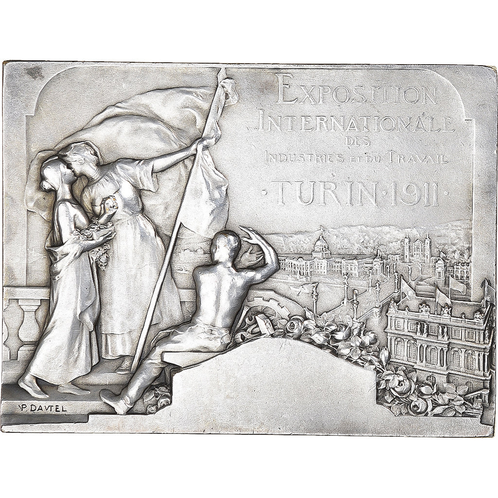 Francia, medalla, Exposition Internationale de Turin, Comité Français