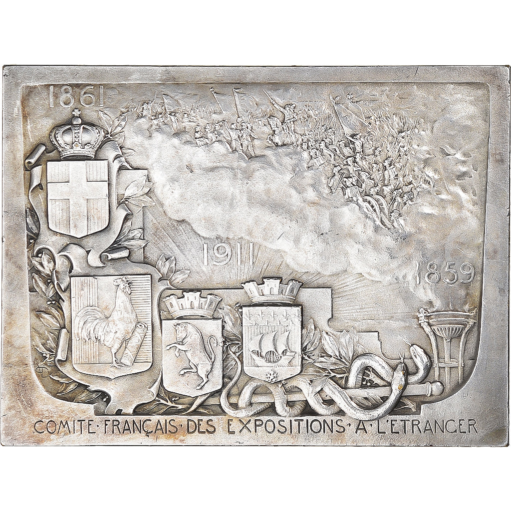 Francia, medalla, Exposition Internationale de Turin, Comité Français