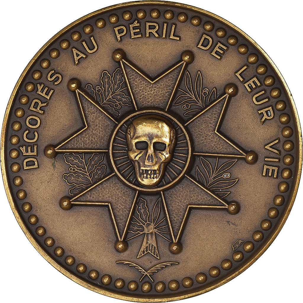 France, Médaille, Décorés au Péril de leur Vie, Légion d'Honneur, SUP