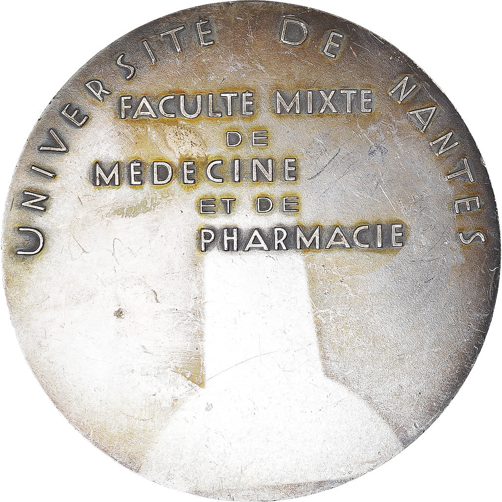Francja, medal, Université de Nantes, Faculté de Médecine et Pharmacie, 1956