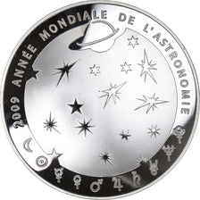 France, 10 Euro, Année Mondiale de l'Astronomie, 2009, Paris, Proof, FDC