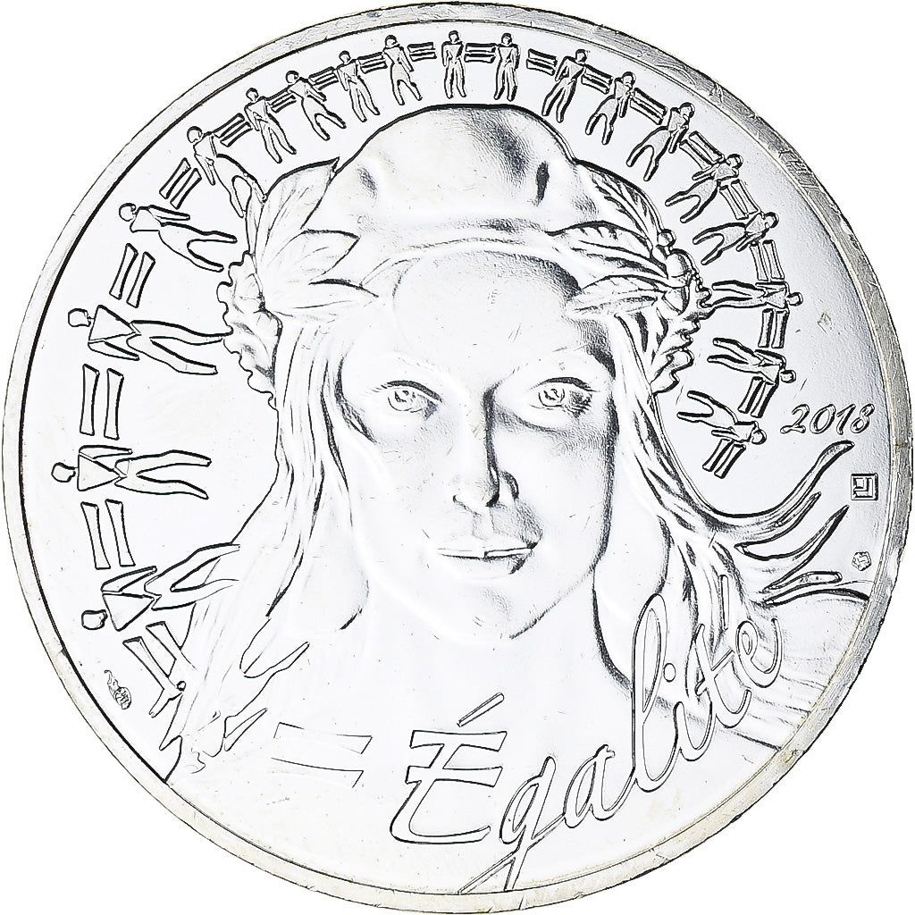 France, Monnaie de Paris, 20 Euro, Marianne, 2018, Paris, MS(64), Silver