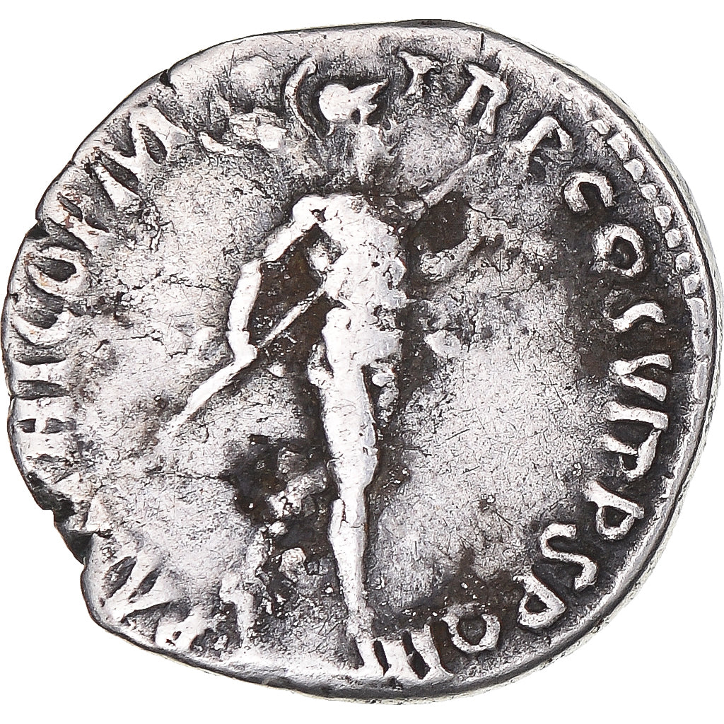 Moneta, Trajan, Denarius, 116-117, Rome, BB, Argento, RIC:331
