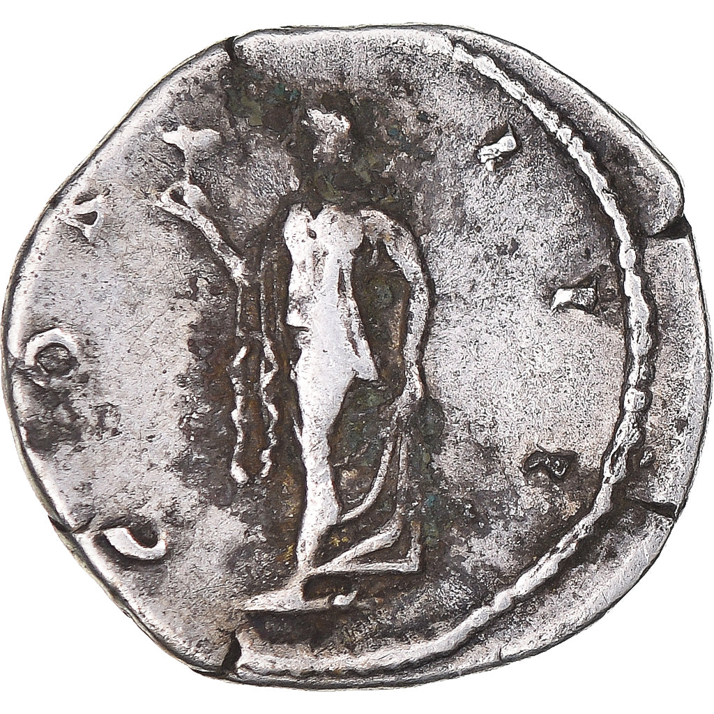 Moeda, Hadrian, Denarius, 124-125, Rome, VF(30-35), Prata, RIC:714