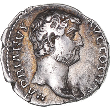 Coin, Hadrian, Denarius, 124-125, Rome, EF(40-45), Silver, RIC:256