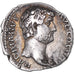 Coin, Hadrian, Denarius, 124-125, Rome, EF(40-45), Silver, RIC:256