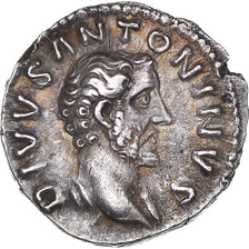 Moeda, Antoninus Pius, Denarius, 161, Rome, AU(50-53), Prata, RIC:438