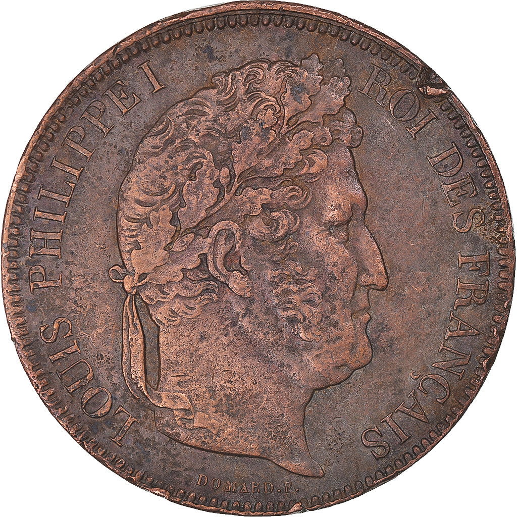 France, Medal, Louis-Philippe, Module de 5 Francs, Anniversaire du 30 Juillet