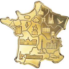 Coin, Cameroon, 500 Francs CFA, 2020, gold-plated coin, MS(65-70), Cupronickel