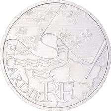 France, 10 Euro, Picardie, Euros des régions, 2010, MS(60-62), Silver