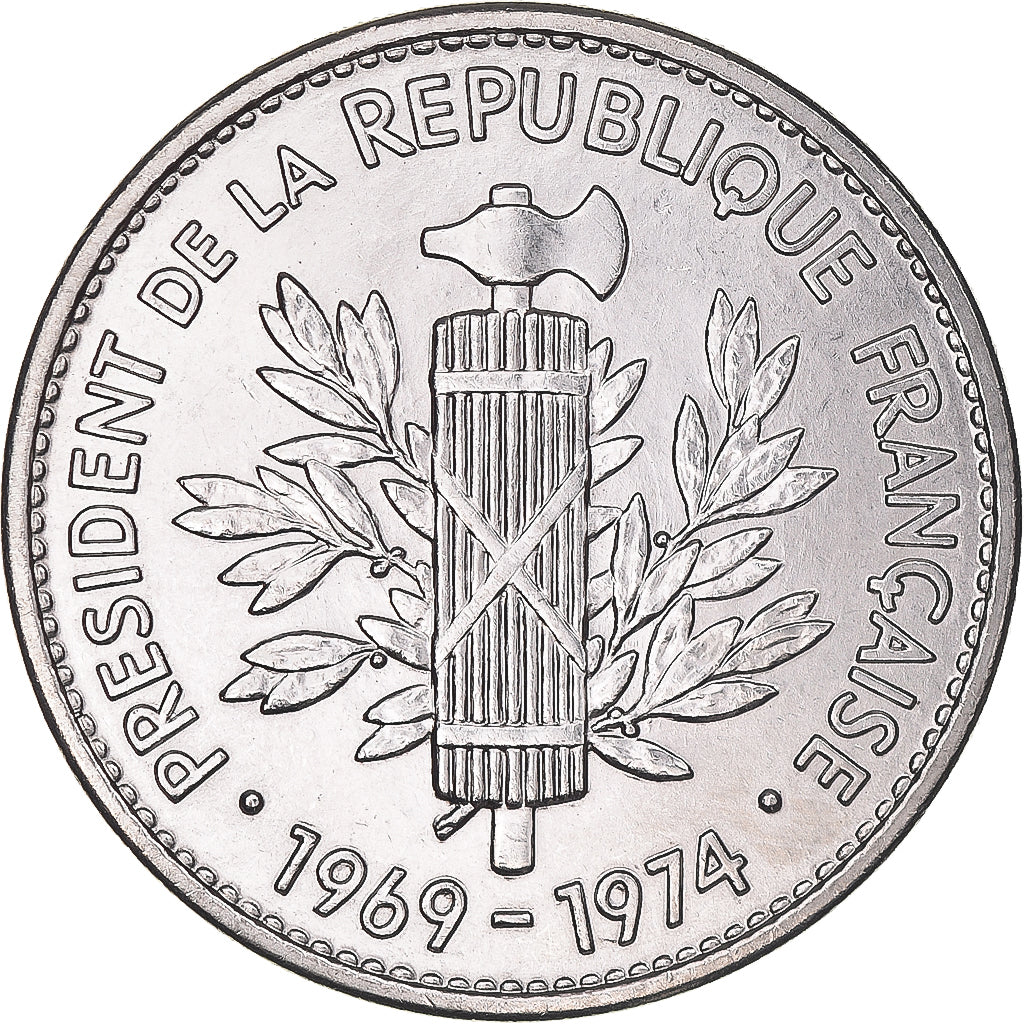 Francia, medalla, Georges Pompidou, Président de la République Française