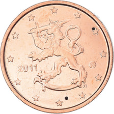 Finland, 2 Euro Cent, 2002, Vantaa, MS(65-70), Copper Plated Steel, KM:99