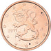 Finlandia, 2 Euro Cent, 2002, Vantaa, FDC, Cobre chapado en acero, KM:99