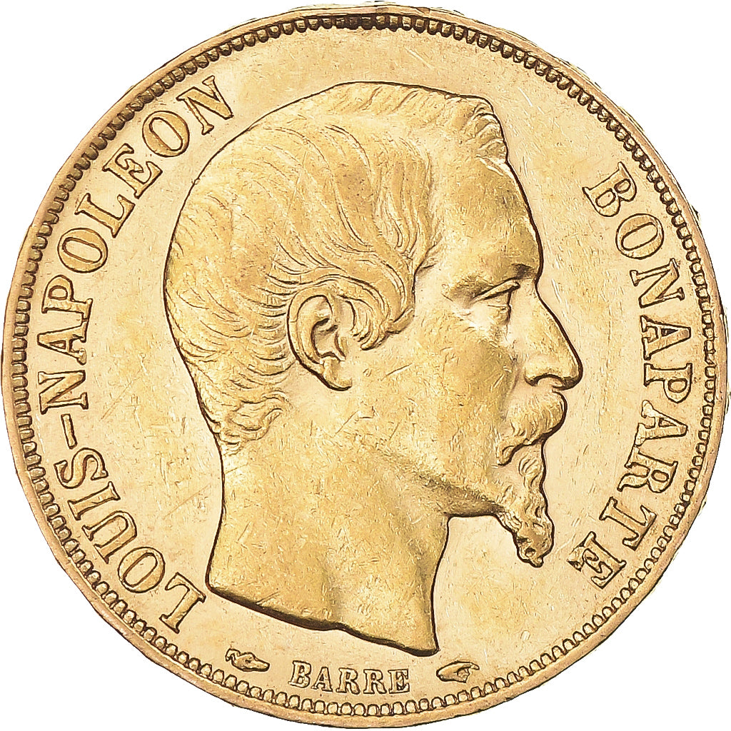 Monnaie, France, Napoleon III, 20 Francs, 1852, Paris, SUP, Or, Gadoury:1060