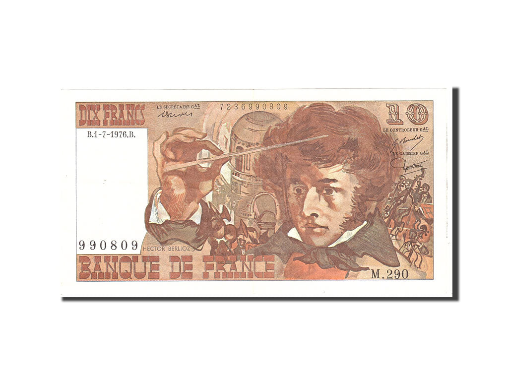 Francia, 10 Francs, 1976, KM:150c, 1976-07-01, BB+, Fayette:63.19