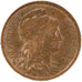 FRANCE, 1 Centime, 1900, AU(55-58), Bronze, Gadoury #90, 1.00