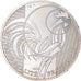 France, 10 Euro, Coq, 2016, MS(63), Silver, Gadoury:EU797