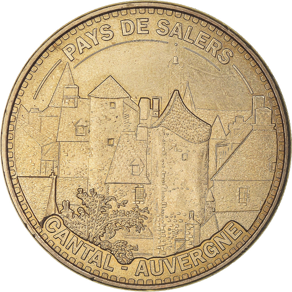 França, Token, Token turístico, 15/ Pays de Salers - Cantal, 2013, MDP