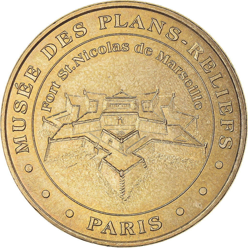 Francia, zeton, Tourist Token, 75/ Paris - Musée des Plans-Reliefs, 2012