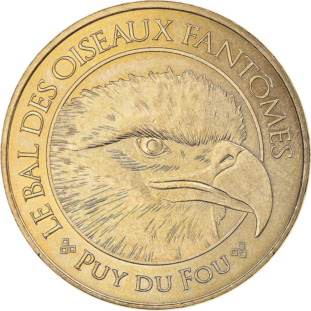 Francia, zeton, Jetón turístico, Les Epesses - Puy du Fou n° 7, 2012, MDP