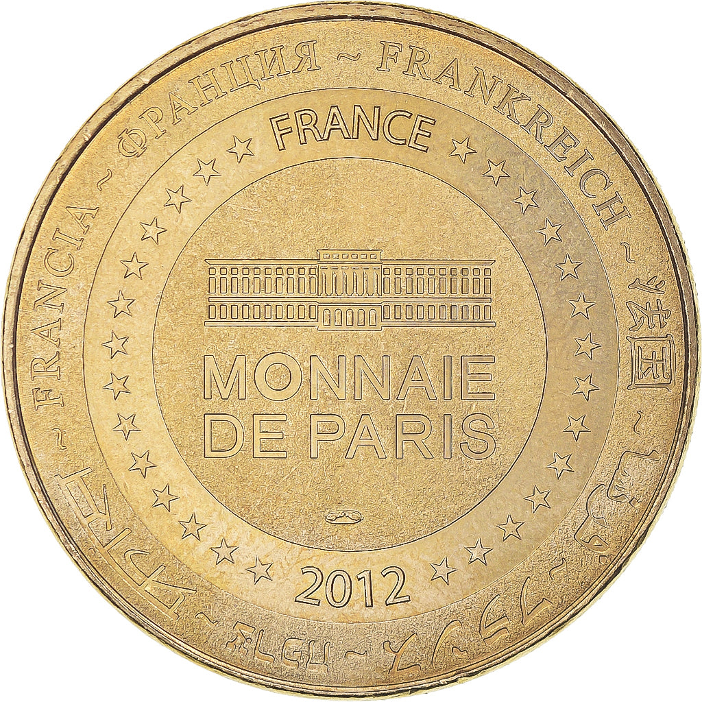 Francia, zeton, Jetón turístico, Les Epesses - Puy du Fou n° 7, 2012, MDP