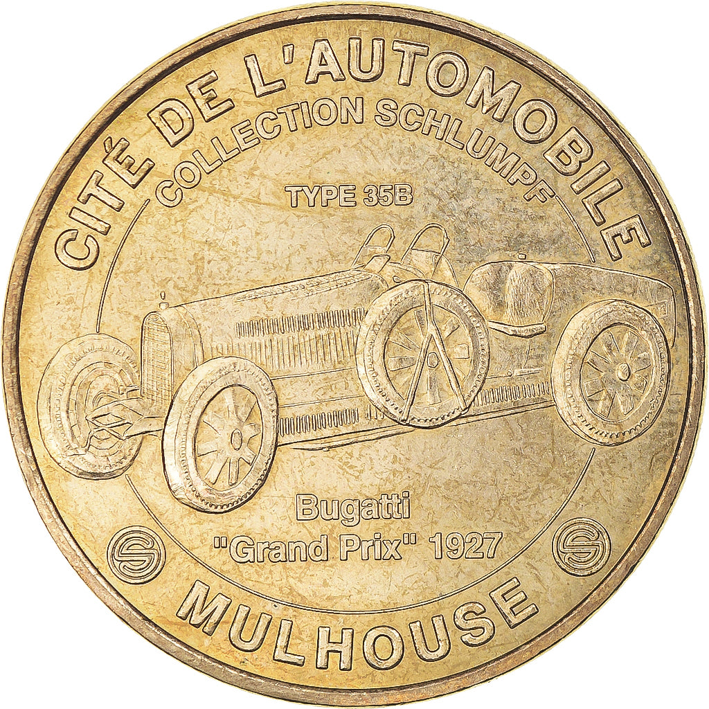 Francia, ficha, Touristic token, Mulhouse - Musée de l'automobile n°4, Arts &