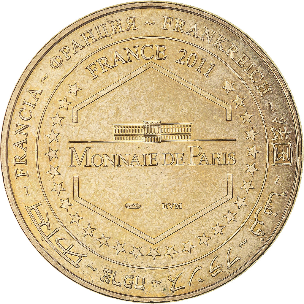 Francia, zeton, Jetón turístico, Kintzheim -  Volerie des Aigles n° 2, Arts &