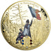 France, Médaille, Le Retour de Napoléon, 1815, 2015, FDC, Copper Gilt