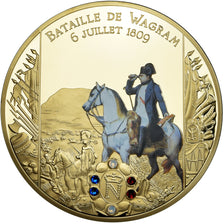 Francia, medaglia, Napoléon Ier, Bataille de Wagram (1809), 2015, FDC, Rame