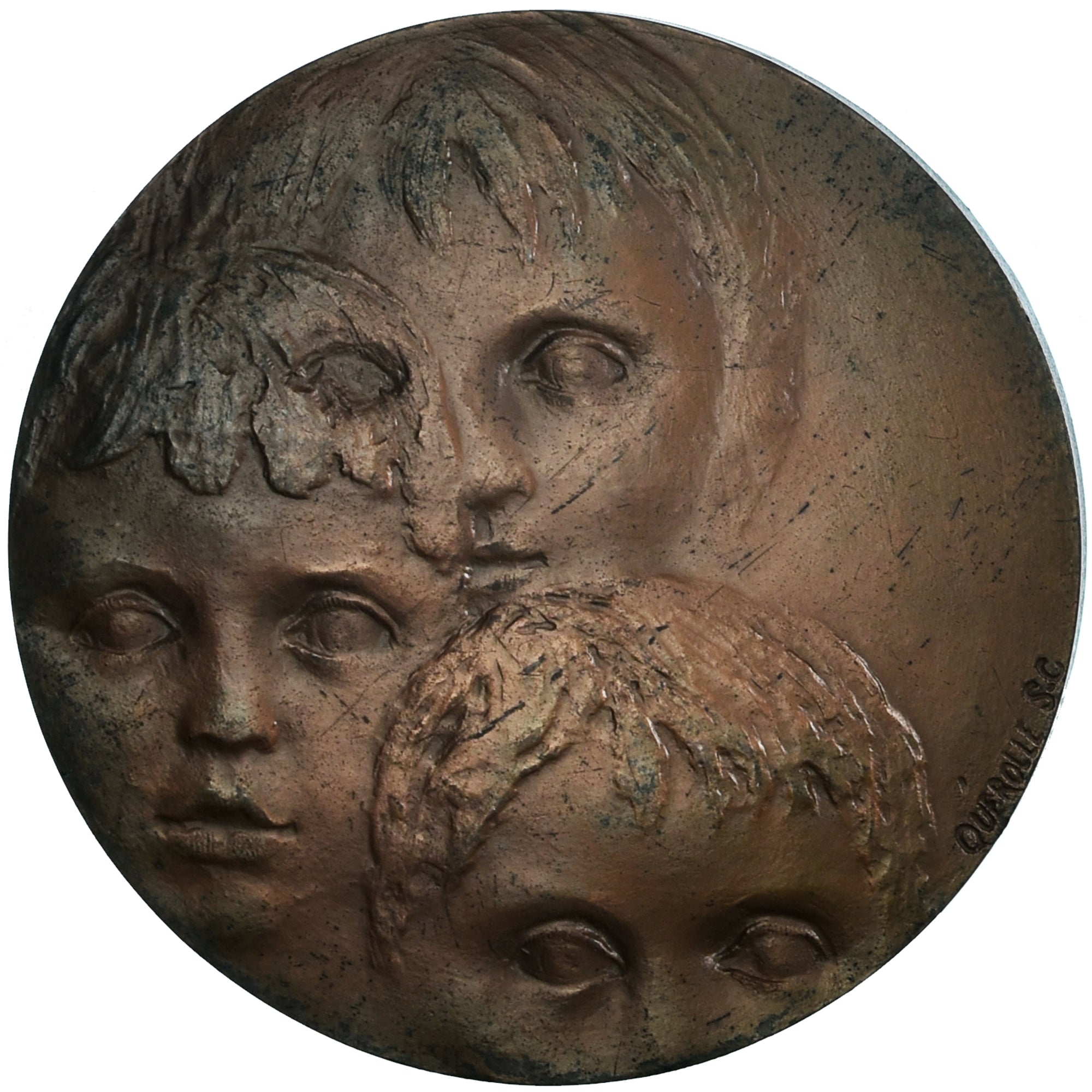 France, Medal, Villages d'enfants de France 1956-1976, Society, 1976, Quérolle