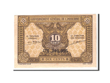 FRENCH INDO-CHINA, 10 Cents, 1942, Undated, KM:89a, UNC(63)