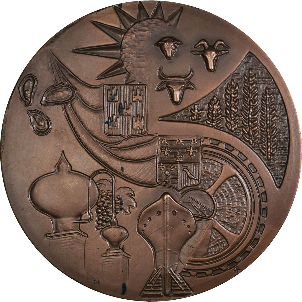 Frankreich, Medaille, Région Poitou Charentes, 1976, Jean-Philippe Roch, VZ+
