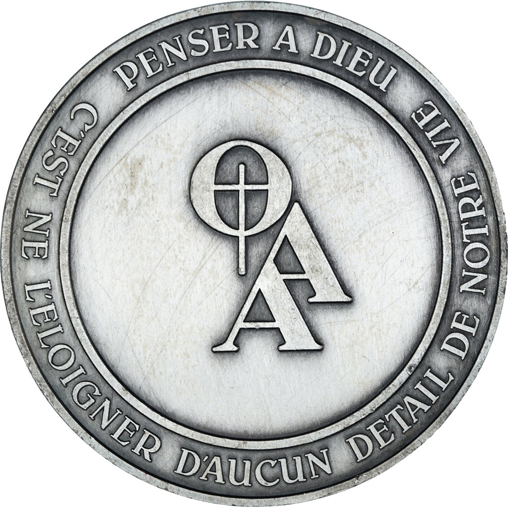 France, Medal, Bienheureux Daniel Brottier, Religions & beliefs, 1984, MS(63)