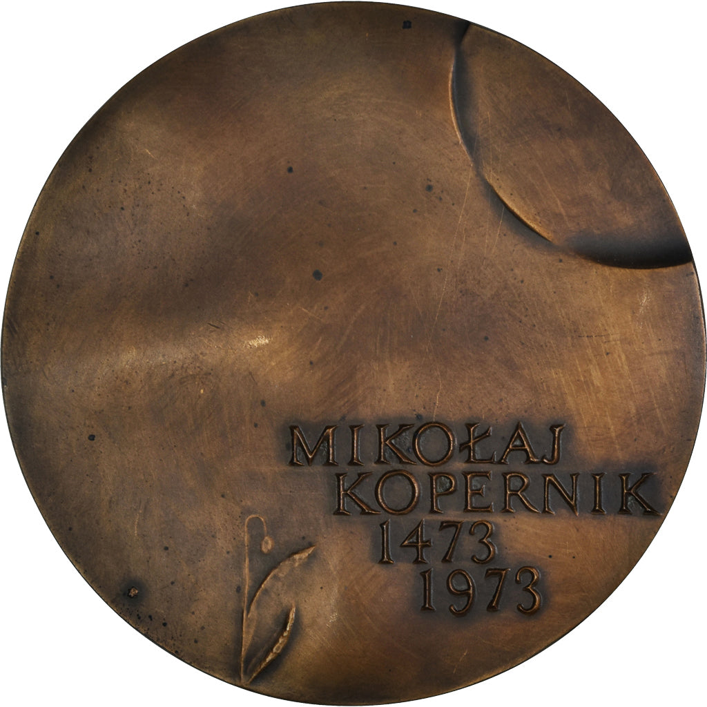 Polonia, medaglia, Mikolaj Kopernic, Sciences & Technologies, 1973, SPL, Bronzo
