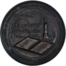 Turquie, Médaille, Hacettepe Universitesi, Ankara, Medicine, 1967, SPL, Bronze